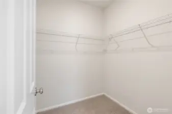 Walk-in Closet in Primary Bedroom