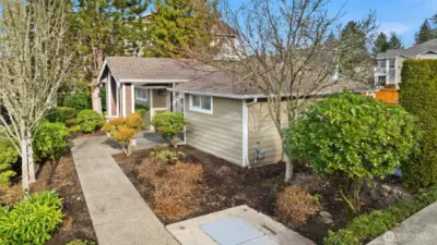 A Club House and Outdoor Pool just across the street from the unit