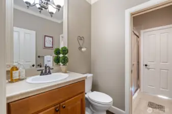 Main floor 3/4 bath.