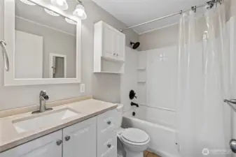 Full hall bathroom