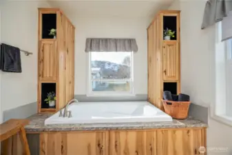 Primary Bath soaking tub
