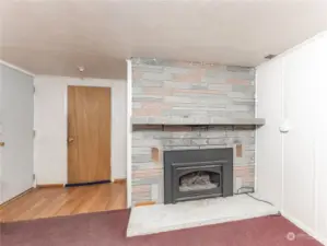 Gas fireplace