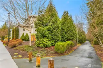 Enjoy meandering trails throughout the community.