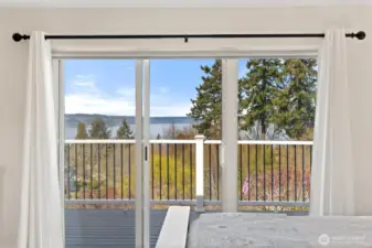 Deck Access from Primary Bedroom