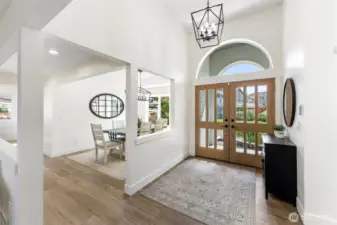 Entry and Dining Room