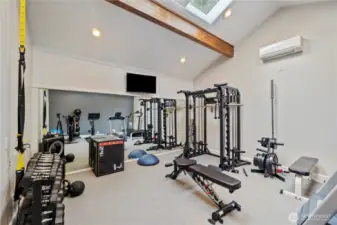 Community gym recently updated