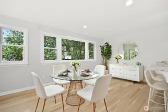 Great Room/ Family Room off the kitchen