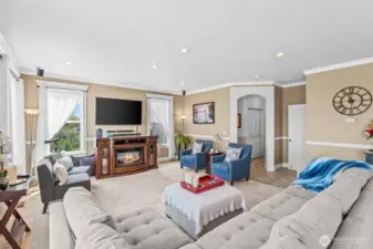 Living room.  TV stays with full price offer