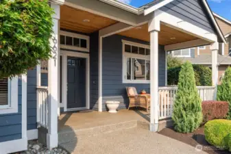 Nice Covered Porch