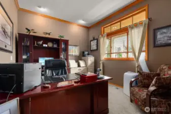 Large office with doors