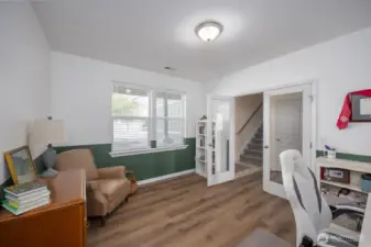 Downstairs office or 5th bedroom