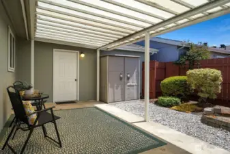 Large cover patio