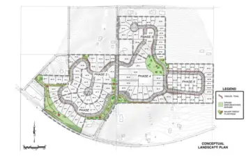 this is the approved site plan included with this sale.  Many required steps to get here