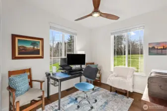 Bedroom 1 used as an office space