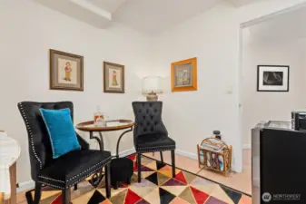 Bonus room + storage closet