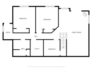 Daylight basement floorplan