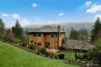 Great views of Squak and Cougar mountain