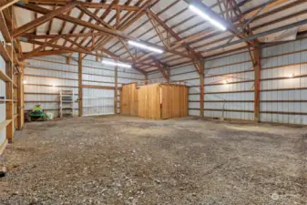 Stable and Tack room Side by side.