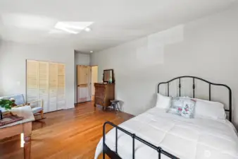 On the upper level there are 3 bedrooms - this one . . .