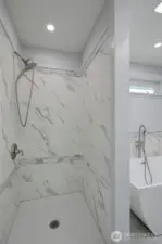 Upstairs shower