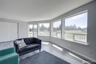 Bonus space located upstairs