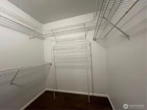 Primary Bedroom Walk-in closet