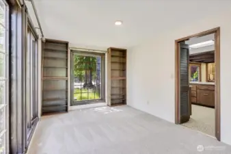 Large formal dining room