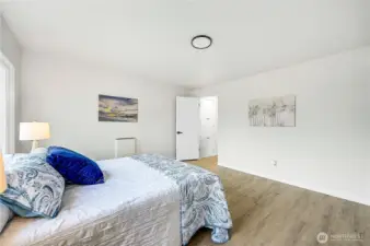 Another view of the spacious primary suite.