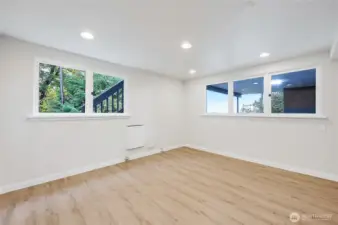 Bedroom #4 un-staged, this room has many uses, how about a great office space.