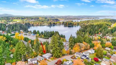 The home is close to Oyster Bay, restaurants, shopping and more.