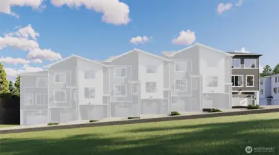 Photographs are for illustrative purposes only. Features, finishes, interior/exterior colors, landscaping and floorplan shown may vary from actual homes built.