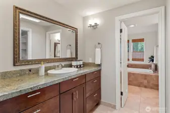 5 piece Primary bathroom and walk in closet