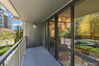 personal balcony