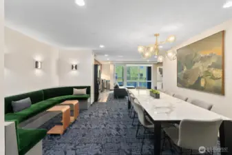 Owner's suite for entertaining