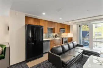 Owner's suite for entertaining