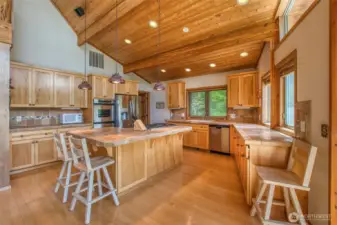 Open space kitchen