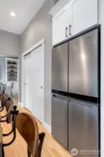 Side by Side Whirlpool Refrigerator