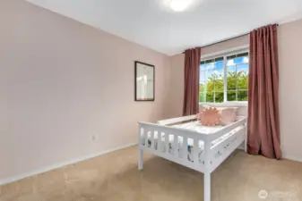 Bedroom 2 - Upstairs (Curtains in here convey with Sellers)