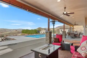 Covered Patio, Outdoor Oasis