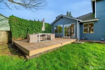 Large Deck for Entertaining