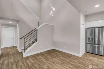 Dining area off kitchen
