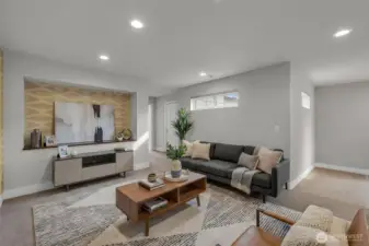 (Virtually Staged) Upstairs bonus space offers a versatile flex area.