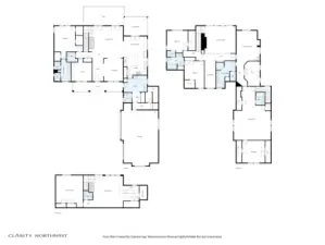 Floor plan of all 3 floors