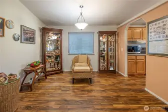 Dining area, or extra livingspace!