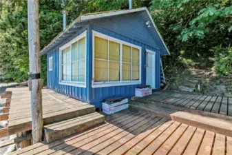 View of the Beach Cabin - Bring Your Toolbelt and creative inspiration!