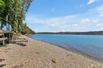 Stunning Beach Frontage with sensational Puget Sound Views!