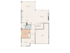 Main level floor plan