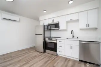 Main floor kitchen