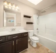 1 of 2 full bathrooms