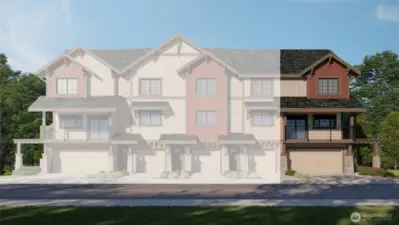 Exterior Rendering - For marketing purposes only. Features and colors may vary.